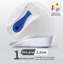 Memory Foam Aukštį Didinantys Vidpadžiai Vyrams Moterims Batai Plokščiapėdystė Skydliaukės Palaikymas Ortopediniai Vidpadžiai Sportbačiai Kulno Pakėlimas Batų Pagalvėlės white