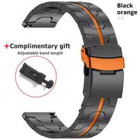 20 mm 22 mm titano apyrankė Huawei Watch GT6/5/4/3 Pro 46 mm Ultimate2 laikrodžio dirželis Amazfit GTR 4 47 mm, Samsung Galaxy 7 6 4 5 vyriškam laikrodžiui For Huawei GT5 46mm gray