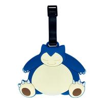 XL PVC Silikoninė Bagažo Etiketė Su Žavingais Pokemonų Animaciniais Veikėjais Kabi blue