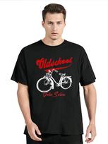 Retro Velo Solex Dviratis Modalinis Grafinis Fitneso Marškinėliai Medvilniniai Viršutiniai Drabužiai T-marškiniai Vyriški Drabužiai Per dideli Unisex Marškinėliai Gatvės Stiliaus Marškinėliai M black
