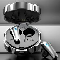 X35 Wireless Gaming Headset, TWS Wireless Earphone, Bluetooth 5.4, Support Voice Calls, Touch Control, 48H Battery Life, Including Necklace sidabras