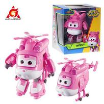 Super Wings S8 5 coliai NAUJAS JETT Transformuojamas Deformuojamas Transformuojasi iš Lėktuvo į Robotą per 10 Žingsnių Veiksmo Figūrėlės Vaikų Žaislai
