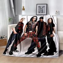 29 Stiliaus Naujas Tokio Hotel Roko Grupė Tom Bill Kaulitz Antklodė, Minkšta Pledas Namų Miegamojo Lovoje Sofoje Dangalas Vaikams Dovana Dangalas 75x90cm