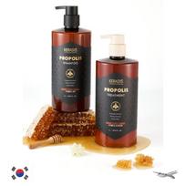 [Kerasys] Propolio pažeistų plaukų atstatomasis šampūnas 1000ml / Kaukė 1000ml - Didelė mityba pažeistiems plaukams Shampoo+Treatment