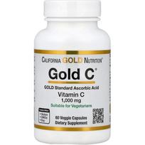 Complément Vitamine C - 1000 mg - 60 gélules - Éclat de la peau - Protection antioxydante - Formation de collagène
