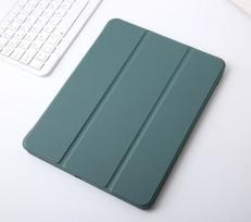 Su pieštuko laikikliu dėklas iPad Pro 12.9 1-osios/2-osios kartos / Modeliams A1584/A1652/A1670/A1671/A1821 Dangtelis Plonas stovas Capa Pro12.9(A1584 A1652) tamsiai žalia spalva