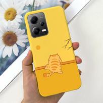 Dėl Xiaomi Poco X5 Pro dėklo Mielas Madingas Animacinis Dangtelis Minkšto Silikono Telefono Dėklas Dėl Xiaomi Poco X5 PocoX5 Pro 5G Galinis Dangtelis Maišeliai Xiaomi Poco X5