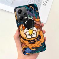 Dėl Xiaomi Poco X5 Pro dėklo Mielas Madingas Animacinis Dangtelis Minkšto Silikono Telefono Dėklas Dėl Xiaomi Poco X5 PocoX5 Pro 5G Galinis Dangtelis Maišeliai Xiaomi Poco X5 Pro