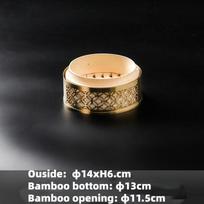 Chinese Steamer Bamboo Dimsum Cooking with Lid Dumpling Steamers with base Vegetable Snack for Cooking Bao Buns Steamer Basket beige
