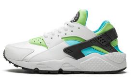 Nike Air Huarache Run Baltas Clearwater Flash Lime Moteriški 634835-100 36.5