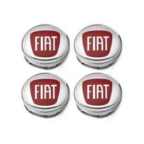 60mm Automobilio ratlankio centrinis dangtelis Ratlankio stebulės apsauga nuo dulkių Emblema Fiat 500 Punto Ducato Stilo Palio Bravo Pondo Abarth gray