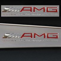 MVQU4 1 vnt. AMG automobilio metaliniai lipdukai Emblema Ženklelis Aksesuarai Mercedes Benz C E S klasei W204 W205 W212 W213 W211 W220 W222 W221CLG
