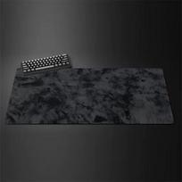 Pilkas pelės kilimėlis mm apmestas pelės kilimėlis xxl stalo klaviatūros stalo kilimėlis pilka serija žaidimų stalo kilimėlis kompiuterio priedai 30x80x0.3cm