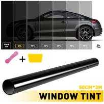 50x3m 5/15/20/25/50/70% VLT Juoda Automobilio Langų Tamsinimo Plėvelė Stiklo Lipdukas Transporto Priemonės UV Apsauga Tamsinimas Saulės Atspalvis Auto Aksesuarai 25 Percent gray