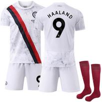 Man City 25/26 namų marškinėliai #9 Haaland | Mėlynos spalvos juostelės komplektas | Kevin De Bruyne variantas 16