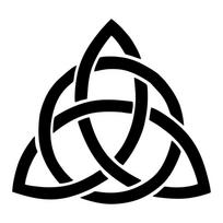 1 vnt. mazgas Triquetra Trejybė Keltų -Simbolis Juokingas automobilio lipdukas ir decal KKVinyl Apsaugotas nuo saulės Vandeniui atsparus 15cm*14 Cm 15CMX14CM gray