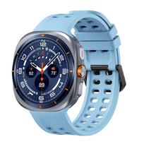 Original Silicone Strap for Samsung Galaxy Watch Ultra 2 47mm 2026 Sport Band Bracelet for Galaxy Watch Ultra 2/1 47mm Wristband Galaxy Ultra 2 2026 gray