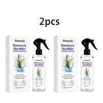 GleamXi Rozmarinų ryžių vanduo Plaukų priežiūros purškalas drėkinantis, šilkinis, gaivinantis, purus ir neriebus kasdienei priežiūrai 200ml