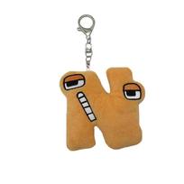 10 cm raidžių istorijos pliušinis žaislas Anime lėlė raktų pakabukas Kawaii 26 anglų raidės Kimštiniai žaislai Vaikams Montessori lėlė žaislas Pliušinė dovana