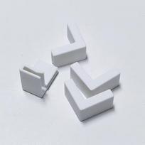 Carton Corner Fixing Clamps Thickened Right Angle Corrugated Box Edge Reinforcement Clips for Courier Package Protection J gray