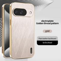 For  Google Pixel 11 11 Pro 11 Pro XL 10   Full Lens Protection Phone Case with Gold Thread Texture and Anti-Fingerprint For Pixel 10