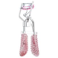 Convenient Rhinestone Eyelash Aid Carbon Steel Wide-angle Eyelash Curler  Home Use raudona