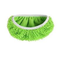 Reusable Microfiber Mop Pads Compatible With Swiffer Sweeper Replacement Cloths žalia
