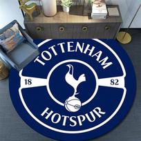 Tottenham Hotspur Round Area Rug Under Office Chairs Bedroom Living Room Home Decor 150cm x 150cm