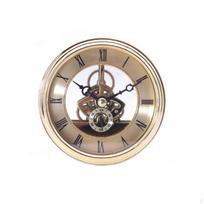 Skeleton Clock Insert Vintage for Desk Clocks, Crafters beige