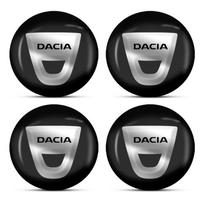 56mm Ratlankių Dangteliai Ratų Centriniai Dangteliai Rinkinys Dulkių Dangtelis Ratlankio Dangtelis Dacia Duster Logan Sandero 2 Mcv Sandero MK Cilo Stepway juoda