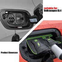 For Volkswagen VW ID.4 Accessories 2020~2026 New Energy Car Charging Rain Cover Auto Parts EV Charg Gun Waterproof Protect Cases Rain Cover white