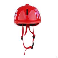 Reguliuojamas vaikų jojimo šalmas Saugos kepurė 48-54cm Snow Red red