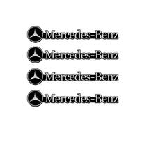 3D aliuminio lydinio automobilio garsiakalbio garso lipduko ženklelio emblemos dekoravimo priedai Mercedes Benz AMG W108 W124 W126 W140 W168 black