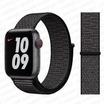 Nailoninis kilpinis dirželis obuoliniam laikrodžio apyrankei 44 mm 40 mm 45 mm 41 mm 38 mm 42 mm 49 44 45 mm sportinė apyrankė iWatch Series Ultra 8 se 7 6 5 3 38mm-40mm-41mm gray