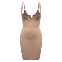 „Full Slips“ suknelė Besiūliai formuojanti apatinė suknelė Kūno formavimo priemonė „Tummy Control Shapewear“ lieknėjantis apatinis sijonas M kūno spalva