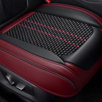 Prabangios automobilio priekinės sėdynės užvalkalas, pilnai apsaugantis automobilio sėdynės pagalvėlę, kvėpuojanti oda, automobilio pagalvėlė, interjeras, keturių sezonų universalus