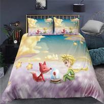 Anime Mažasis Princas Le Petit Prince Patalynės Komplektas Berniukams Mergaitėms Twin Queen Dydžio Antklodės Užvalkalas Pagalvės Užvalkalas Lovos Vaikams Suaugusiems 70x133cm 2pcs