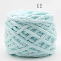 100g Šeniliniai mezgimo siūlai Minkšta ledo juostelė Medvilniniai siūlai DIY Vilnoniai siūlai rankų darbo mezginiams, pledams, šalikams, stori siūlai