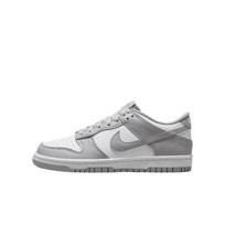 Nike Dunk Low GS šviesiai dūminės pilkos spalvos vaikiški sportbačiai balti FB9109-123 35.5 gray