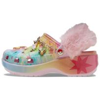 Pokémon x Crocs Klasikiniai platforminiai klumpiniai batai Eevee Moteriški sportbačiai Rožiniai daugiaspalviai 211429-90H 34-35 gray