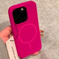 Prabangus skysto silikono dėklas iPhone 16E 16 15 14 Plus 13 12 Pro Max 11, skirtas Magsafe magnetiniam belaidžiam įkrovimui, smūgiams atsparus dangtelis For iPhone 14 Pro Max