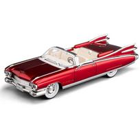 1/24 Cadillac Eldorado 1959 Lydinio Sportinio Automobilio Modelis Metalinis Liejimo Būdu Garsas ir Šviesa Atitraukiamas Berniuko Dovana Ornamentas Helovino Žaislai raudona