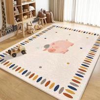 Mielo animacinio stiliaus imitacinio kašmyro kilimas Vaikų kambariui Miegamajam Svetainei Minkštas neslystantis laipiojimo kilimėlis Nešvarus plaunamas kilimas 60X160CM