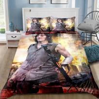 The Walking Dead patalynės komplektas miegamajam Minkšti modernūs lovatiesės Patogus vaikiškas antklodės užvalkalas Užvalkalas ir pagalvės užvalkalas 70x133cm 3pcs