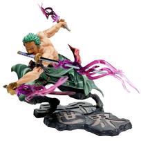 Vienas Gabalas Roronoa Zoro Anime Veiksmo Figūrėlė Trijų Ašmenų Sa-Maximum Manga Statulos Modelis Kolekcionieriams Ir Vaikams beige