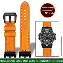 Casio G-Shock Mudmaster GWG-2000/GWG-2040 keičiama odinė laikrodžio apyrankė vyrams; mada GWG-2000mm black