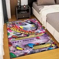 15 Sizes Gengar Pokémon Cards Print Rug Living Room Bedroom Carpet Mat Sofa Doormat Floor Rug Gift for Family Friend Potdemiel 40cm x 60cm
