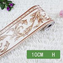 Lipnios sienų grindjuostės krašto lipdukai 10M Juosmens linijos sienos lipdukas Svetainės dekoras 10cm/10m-H