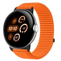 Dirželis Google Pixel Watch 4 3 2 1 Dirželis 41mm Priedai Sportinis Nailoninis kilpos Elastingas dirželis apyrankė correa Pixel Watch 3 4 45mm Pixel Watch 3 41mm orange