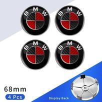 4 vnt. 68 mm automobilio ratlankio centrinio dangtelio lipdukai Stilius BMW M Performance 1 3 5 7 serijai X1 X2 X3 X4 X5 X6 X7 M3 M5 M7